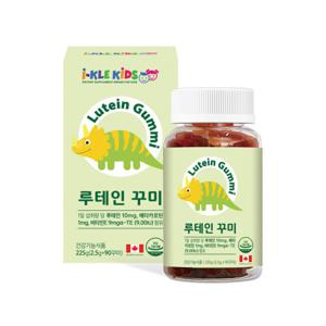 아이클키즈 루테인 90 꾸미 (45일분) 눈건강 영양제 어린이 유아 키즈 아기 젤리 우리가족 건강 지킴이
