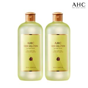 AHC 허브솔루션 대용량 토너 500ml 레몬 2개세트  /레몬+레몬