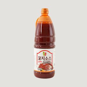 첫맛 꼬지소스 순한맛 2.1kg 청우 닭꼬치 염통소스