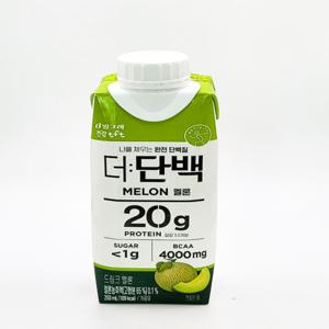 빙그레 더단백 드링크 프로틴 멜론 250ml 18개