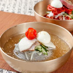 평양냉면+비빔냉면 반반세트/냉면2kg+동치미육수5봉+양념장40g5봉 (총10인분)