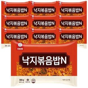 천일 낙지 볶음밥 300g x 10봉 / 냉동밥 볶음밥