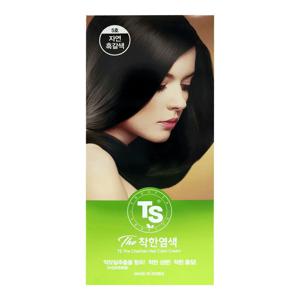 TS 더착한염색약  5호 자연흑갈색 착한성분/착한품질/순한새치염색