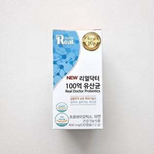 리얼닥터 NEW 100억 유산균 400mg x 30캡슐