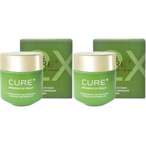 김정문알로에 큐어플러스 인텐시브 2X 크림 50g x2개