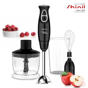 신일 핸드블랜더 3종세트 거품기 반죽기 분쇄기 믹서기 HB600S 핸드블렌더 마늘다지기 다양한 용기 활용