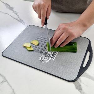 TPU 양면 아트도마 엔티크 M/L 항균도마 예쁘고 실용적인 주방도마