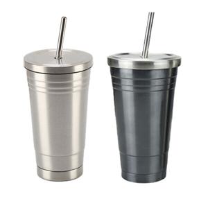 빨대텀블러 스텐 보온 보냉 텀블러 500ml