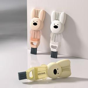 4 in 1 토끼 텀블러 세척솔 다용도 보온병 컵 세척 브러쉬