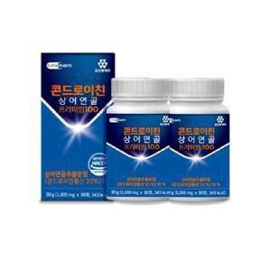 코오롱 콘드로이친 3개월분 x 2병 6개월분 프리미엄 100 플러스 상어연골 관절엔 1200
