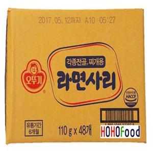 오뚜기라면사리110g 48개 / 라면사리 사리면 라면