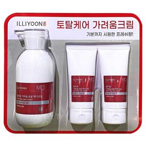 일리윤 가려움 토탈케어 크림 330ml + 80ml x 2개 수분 피부 관리 향좋은 선물
