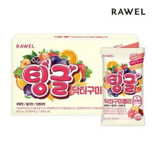 로엘 팅글 무설탕 닥터구미젤리 12포 x 1박스 / 제로슈가 식이섬유 젤리