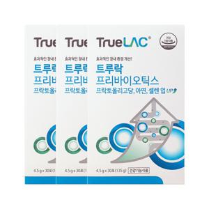 트루락 프리바이오틱스 4.5g x 30포 x 3개 / 써클