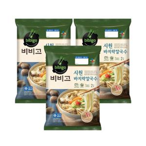 비비고 시원바지락칼국수 642g x 3개
