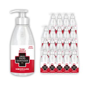 펌프형 미라클 손소독제 500ml 20개 1박스