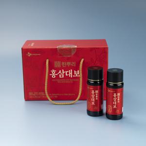 CJ한뿌리 홍삼대보 100mlx10병 설선물세트 명절선물세트