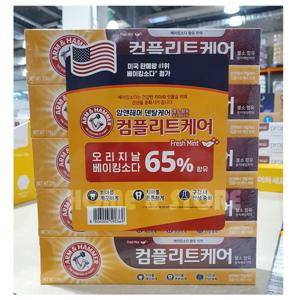 암앤헤머 덴탈케어 컴플리트케어 치약 178g 5개 코스트코 베이킹소다함유 ARMHAMMER 코스트코 신상품
