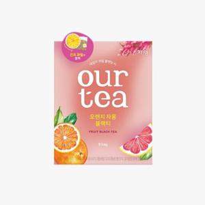 (Qubridge)쟈뎅 아워티 오렌지자몽 블랙티 151.2g(18.9g8T)