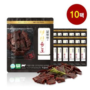 명인 육포 임화자의 소고기 명인 육포 10팩 (국내산 소고기 사용)