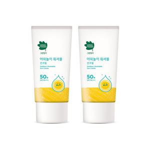 그린핑거 야외놀이 워셔블 선크림 80ml X 2EA