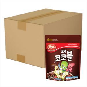 포스트 오곡코코볼 1kgx6개 (1박스) - 2박스구매시 1000원 할인x넉넉한 유통기한