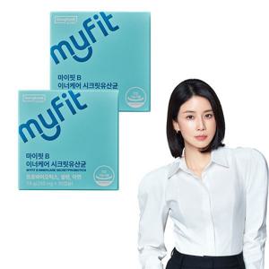 동국제약 마이핏B 이너케어 시크릿유산균 250mg x 30캡슐(7.5g) 2박스