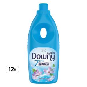 다우니 섬유유연제 레몬그라스와 라일락 1000ml 12개