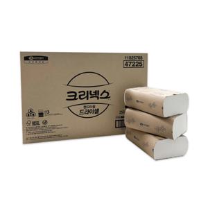 크리넥스 드라이셀 핸드타올 스마트 F250 5000매 47225 업소용 대용량 핸드타월