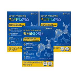 GC녹십자 마이크로바이옴 맥스바이오틱스 4g x30포 x3박스