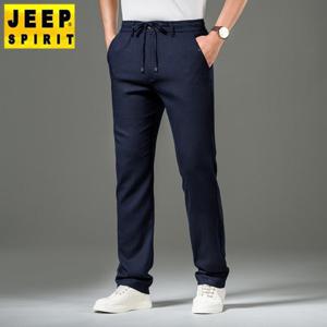 JEEP 지프 남자 여름 냉장고바지 면 린넨 캐주얼 통기성 빅사이즈 바지