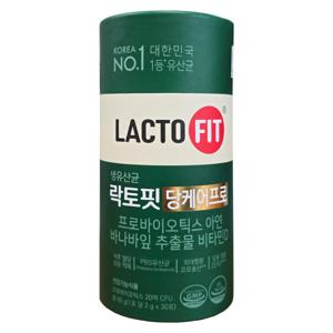 락토핏 혈당유산균 당케어프로 생유산균 2g x 30포 1통 HI