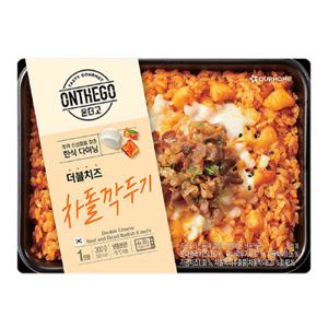 아워홈 온더고 더블치즈 차돌 깍두기 볶음밥 300g