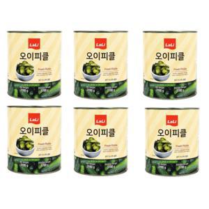 라리 오이피클 3.1kg x 6캔 1박스