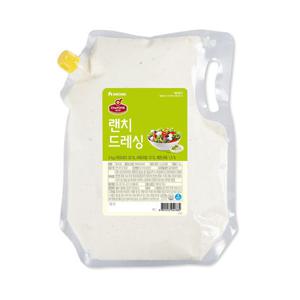 쉐프원 랜치 드레싱 2kg/청정원 소스