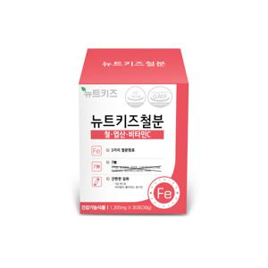 뉴트키즈철분30포 3bx 어린이철분제 영양제 아기 키즈