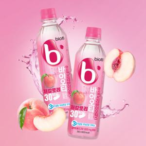 바이오티 마시는 프리바이오틱스 피치핑크 350ml x 24개입