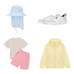 (20%+추가2%) 노스페이스 키즈 25SS BEST 상하의세트/반팔티/팬츠 모음전