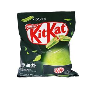 네슬레 킷캣 녹차 17g x 35개입 595g 비스킷