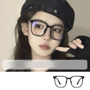 블루라이트차단 자외선차단 뿔테 안경 컴퓨터 눈보호 시력보호 안경 가벼운 패션 안경