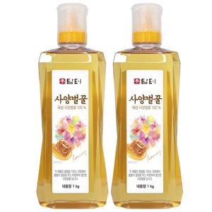 사양벌꿀 1kg+1kg/아카시아꿀/벌꿀/국산꿀/동서/꿀