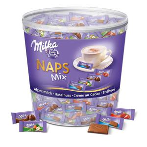 Milka 밀카 냅스 미니 초콜릿 믹스 다양한 맛 1kg