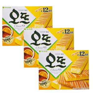 오리온 오뜨 치즈 288g(12P)X3개 / 케익오뜨