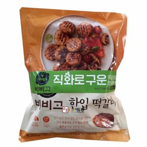 CJ제일제당 비비고ㅡ직화로구운 한입 떡갈비(냉동) 282g x2개