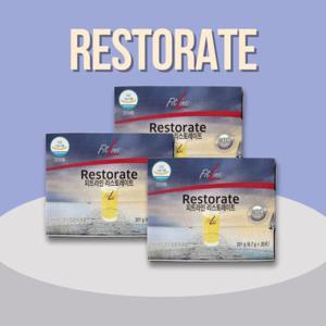 독일 피엠 PM쥬스 리스토레이트 30포 X 3박스  restorate 레스토레이트200g (최신제조 무료배송)