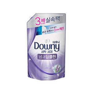 다우니 액체형 세탁세제 라벤더클린 리필 1.4L 1개