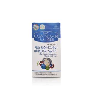 맥스 칼슘 마그네슘 비타민 DC 플러스(600mgx120캡슐)