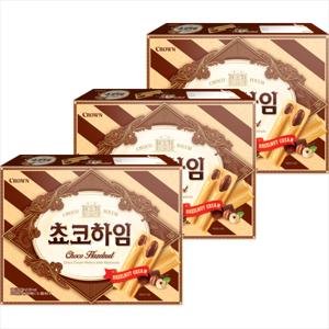 크라운 쵸코하임 284gx3개 (2세트구매시 1000원 할인x넉넉한 유통기한)