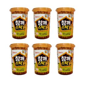 청우식품 참깨스틱 85g 6개