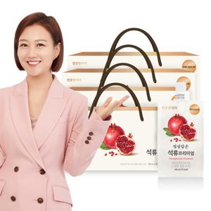 아름다운 여성을위한 석류즙 30개입 4박스 (100mL x 120팩) /석류 프리미엄 /천호식품